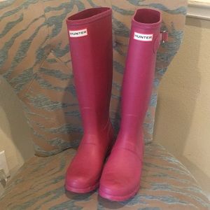 Hunter rain boots